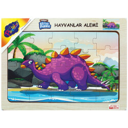 Ahşap Eğitici Puzzle Hayvanlar - 1