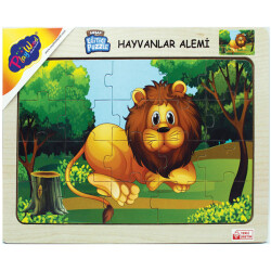 Ahşap Eğitici Puzzle Hayvanlar - 5