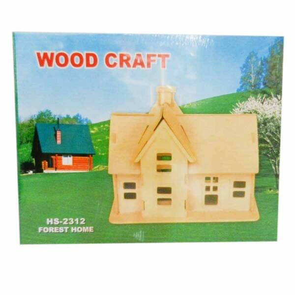 Ahşap Puzzle Forest Home - 1