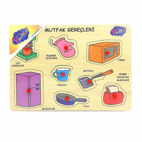 Ahşap Tutmalı Mutfak Gereçleri - 2