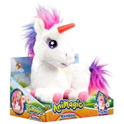 Animagic Parlayan Gökkuşağı Unicorn - 1