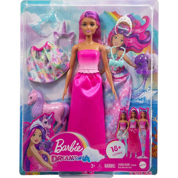 Barbie Dreamtopia Bebek ve Aksesuarları - 1