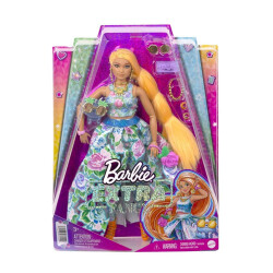 Barbie Extra Fancy - Çiçekli Kostümlü Bebek - 1