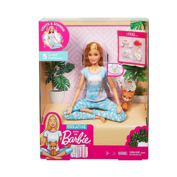 Barbie Nefes Egzersizi Bebeği - 6