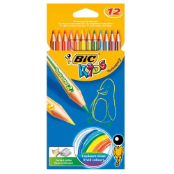 Bic Tropicolors Kuru Boya Kalemi 12 Renk - 2