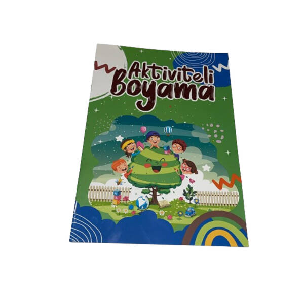 Boyama Kitabı Standı/Aktiviteli Boyama - 1