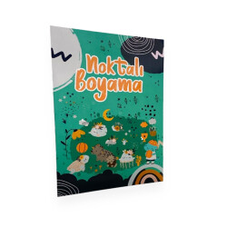 Boyama Kitabı Standı/Noktalı Boyama - 2