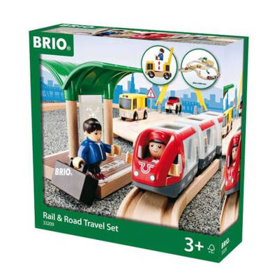 BRIO Tren ve Kara Yolu Seyahat Seti - 1