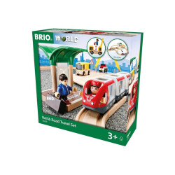 BRIO Tren ve Kara Yolu Seyahat Seti - 4