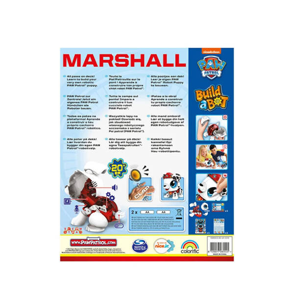 Build a Bot Paw Patrol-Marshall - 3