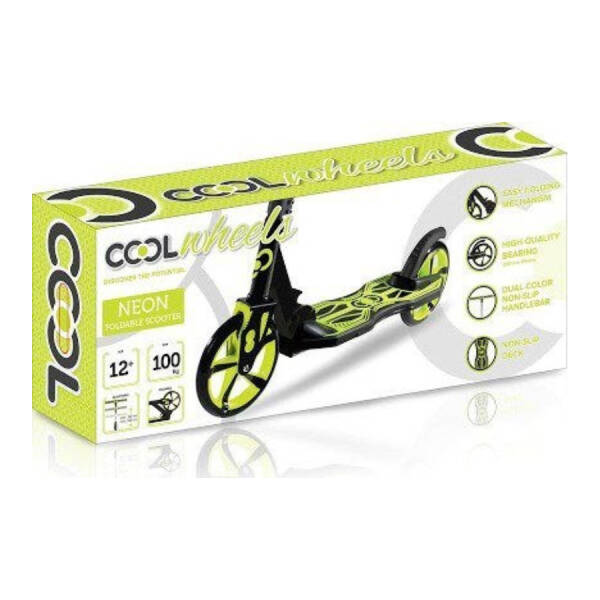 Cool Wheels Katlanır Scooter 12+ Neon - 1