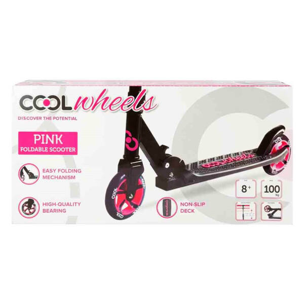 Cool Wheels Katlanır Scooter 8+ Pembe - 1