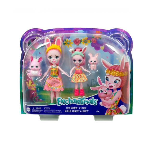 Enchantimals Kız Kardeş Bebekler Serisi/Bree Bunny - 4