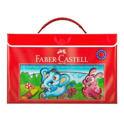 Faber Castel Plastik Çantalı Pastel Boya 18r - 2