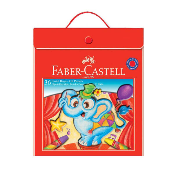 Faber Castel Plastik Çantalı Pastel Boya 36 Renk - 1