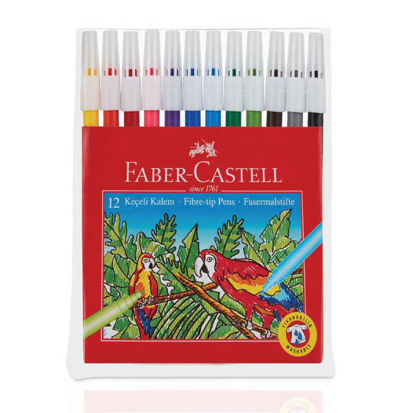 Faber- Castell Keçeli Kalem 12li - 1