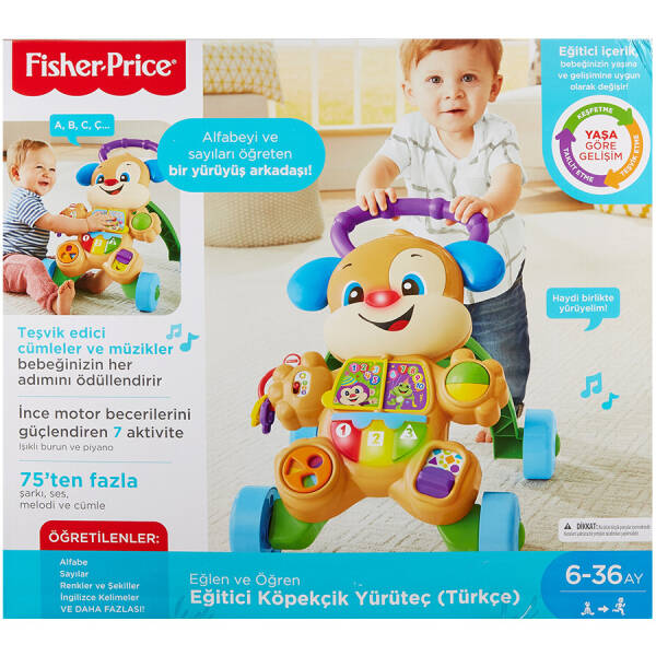 Fisher Price Eğitici Köpekcik Yürüteç - 3