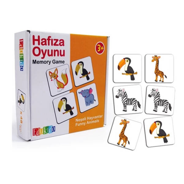 Hafıza Oyunu Neşeli Hayvanlar - 1