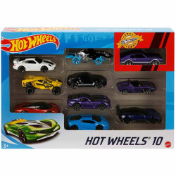 Hot Wheels 10'lu Araba Seti Asorti (1 adet) - 1