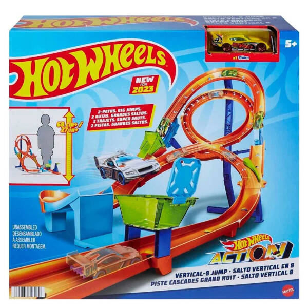 Hot Wheels Dikey Yarış Heyecanı Oyun Seti - 1