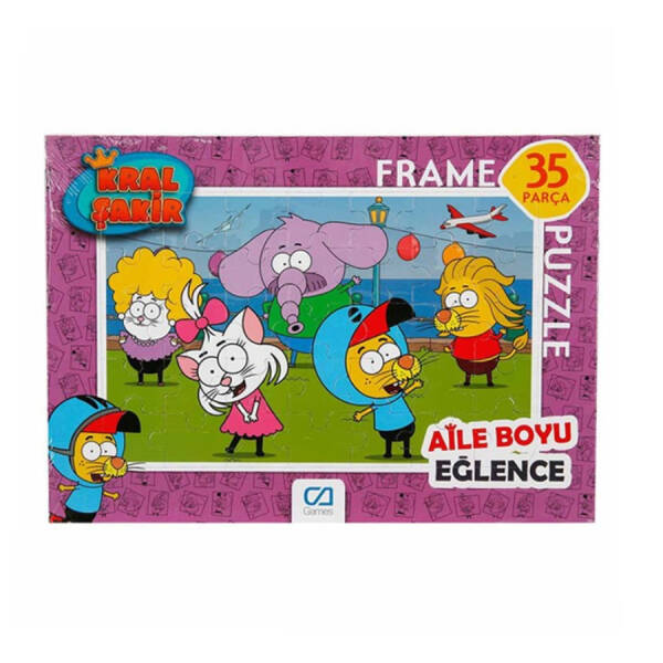 Kral Şakir Aile Boyu Eğlence 35 Parça Puzzle - 1