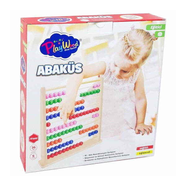 Kutuda Ahşap Büyük Abaküs - 1