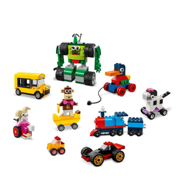 Lego Classic Yapım Parçaları ve Tekerlekler 11014 - 3