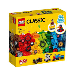 Lego Classic Yapım Parçaları ve Tekerlekler 11014 - 4