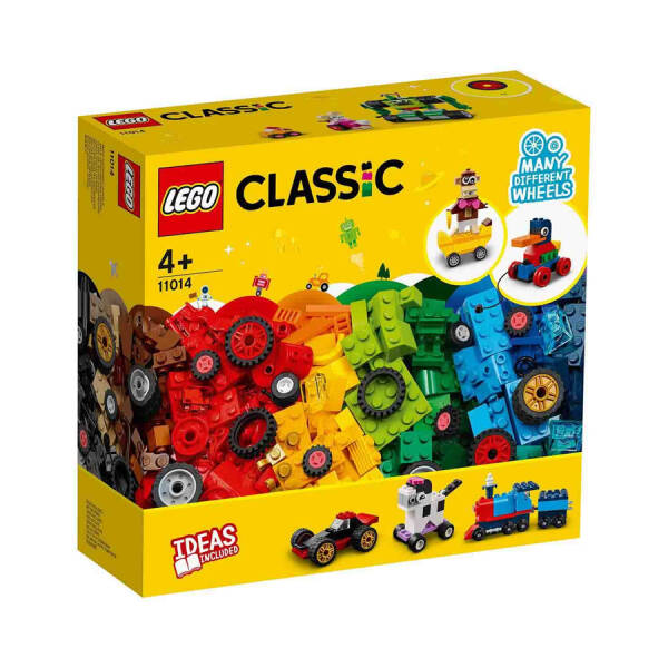 Lego Classic Yapım Parçaları ve Tekerlekler 11014 - 1