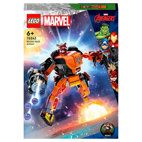 Lego Marvel Rocket Robot Zırhı 76243 - 1