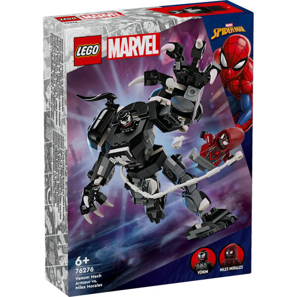 Lego Marvel Venom Robot Zırhı Miles Morales’e Karş - 1