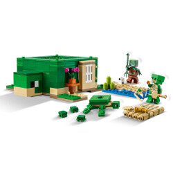 Lego Minecraft Kaplumbağa Plaj Evi - 3