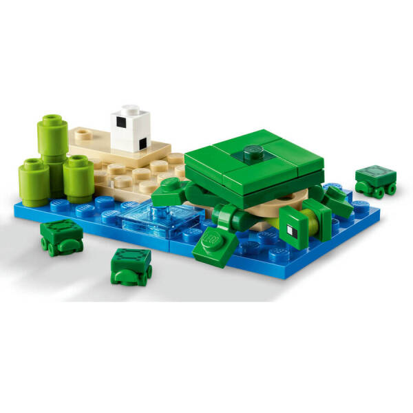 Lego Minecraft Kaplumbağa Plaj Evi - 6