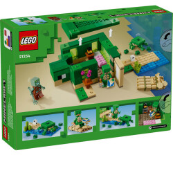 Lego Minecraft Kaplumbağa Plaj Evi - 7