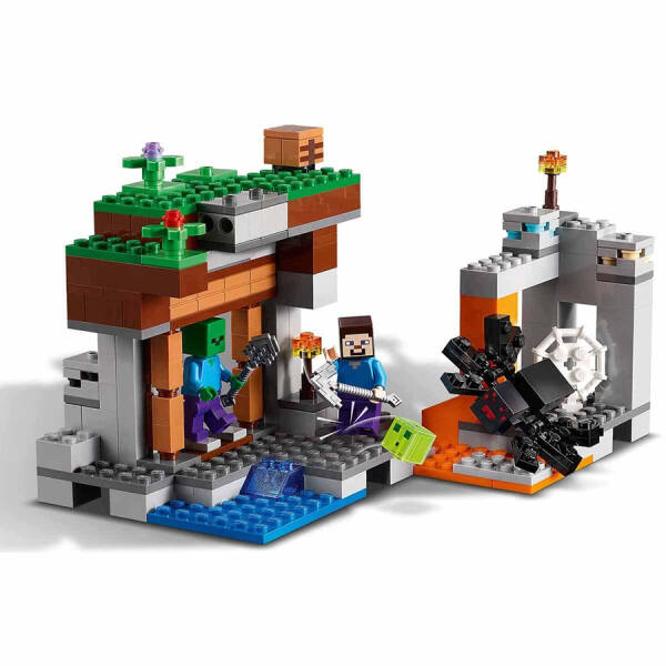 Lego Minecraft Terk Edilmiş Maden 21166 - 5