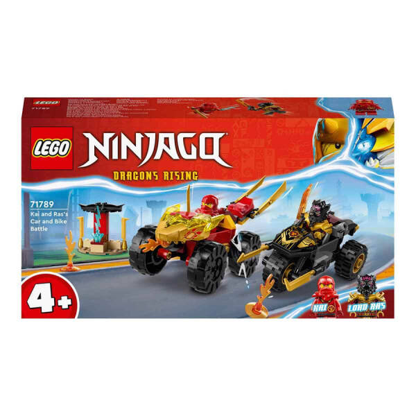 Lego Ninjago Kai ve Ras ın Araba ve Motosiklet Sav - 1