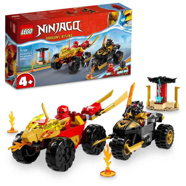 Lego Ninjago Kai ve Ras ın Araba ve Motosiklet Sav - 2