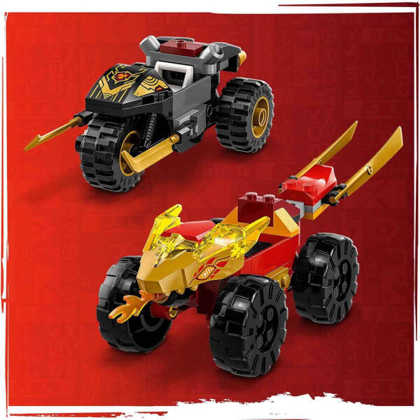 Lego Ninjago Kai ve Ras ın Araba ve Motosiklet Sav - 5