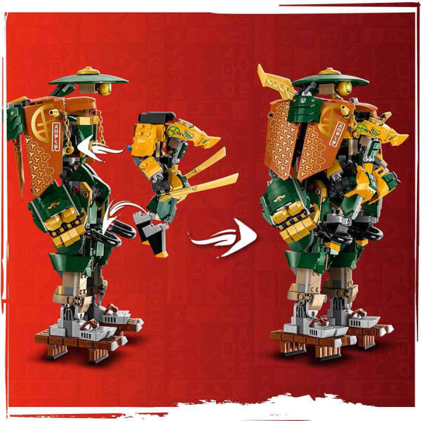 Lego Ninjago Lloyd ve Arin in Ninja Ekibi Robotlar - 5