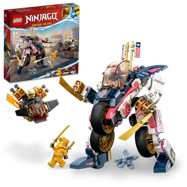 Lego Ninjago Sora nın Dönüşen Robot Motosiklet Yar - 3