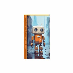 Lilamor Robot Defter 9x16 48 Syf. - 3