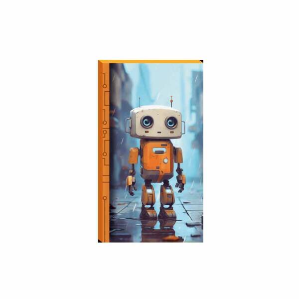 Lilamor Robot Defter 9x16 48 Syf. - 1