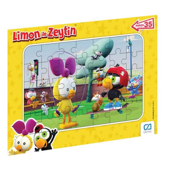 Limon ile Zeytin 35 Parça Puzzle 5083 - 1