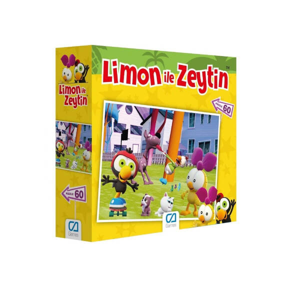 Limon ve Zeytin 60 Parça Puzzle - 1