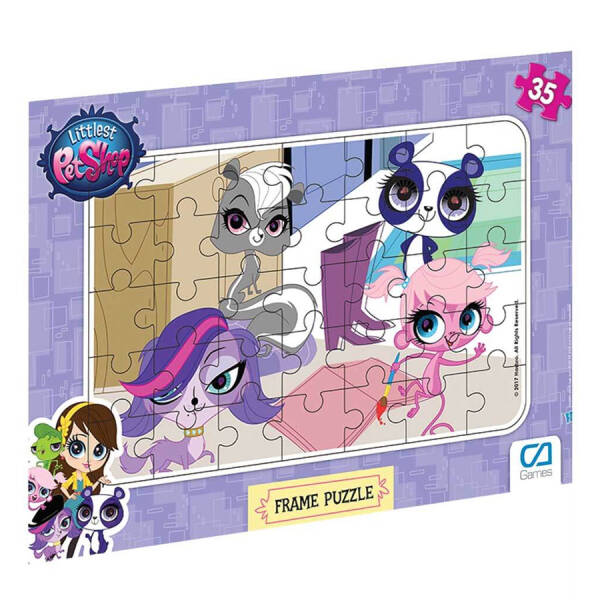 Littlest Pet Shop 35 Parça Puzzle 5018 - 1