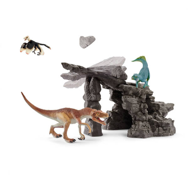 Mağaralı Dino Set - 3