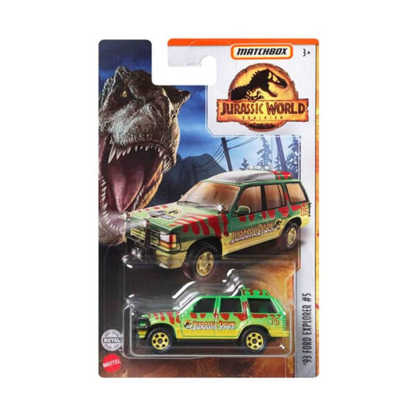 Matchbox Jurassic World Tekli Araçlar - 6