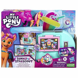 My Little Pony Sunny Starscout Smoothie Arabası - 1