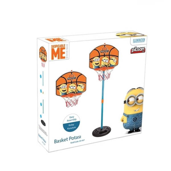 Pilsan Minions Ayaklı Küçük Basketbol Seti - 3