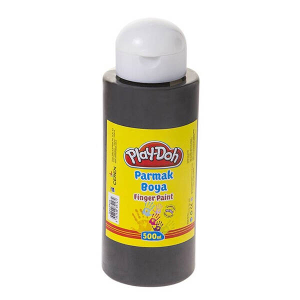 Play Doh Parmak Boyası 500 ml Siyah - 1